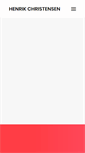 Mobile Screenshot of henrikchristensen.com